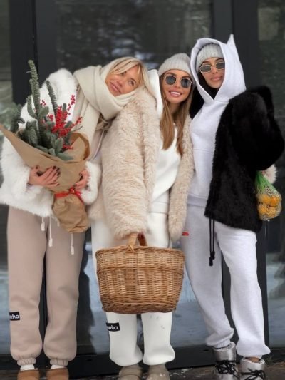 Crystal fur coat
